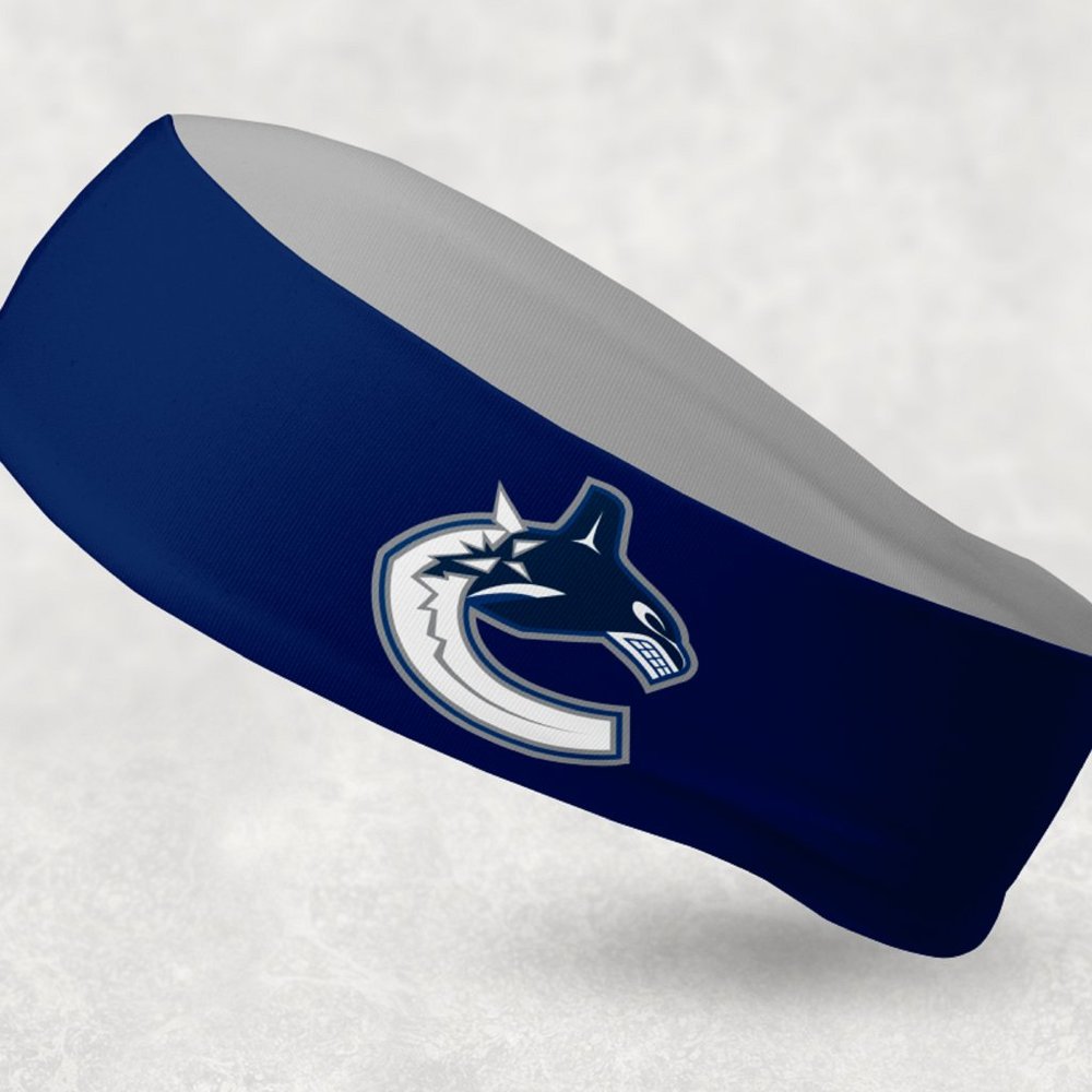 NEW - Reversible Vancouver Canucks Headband
